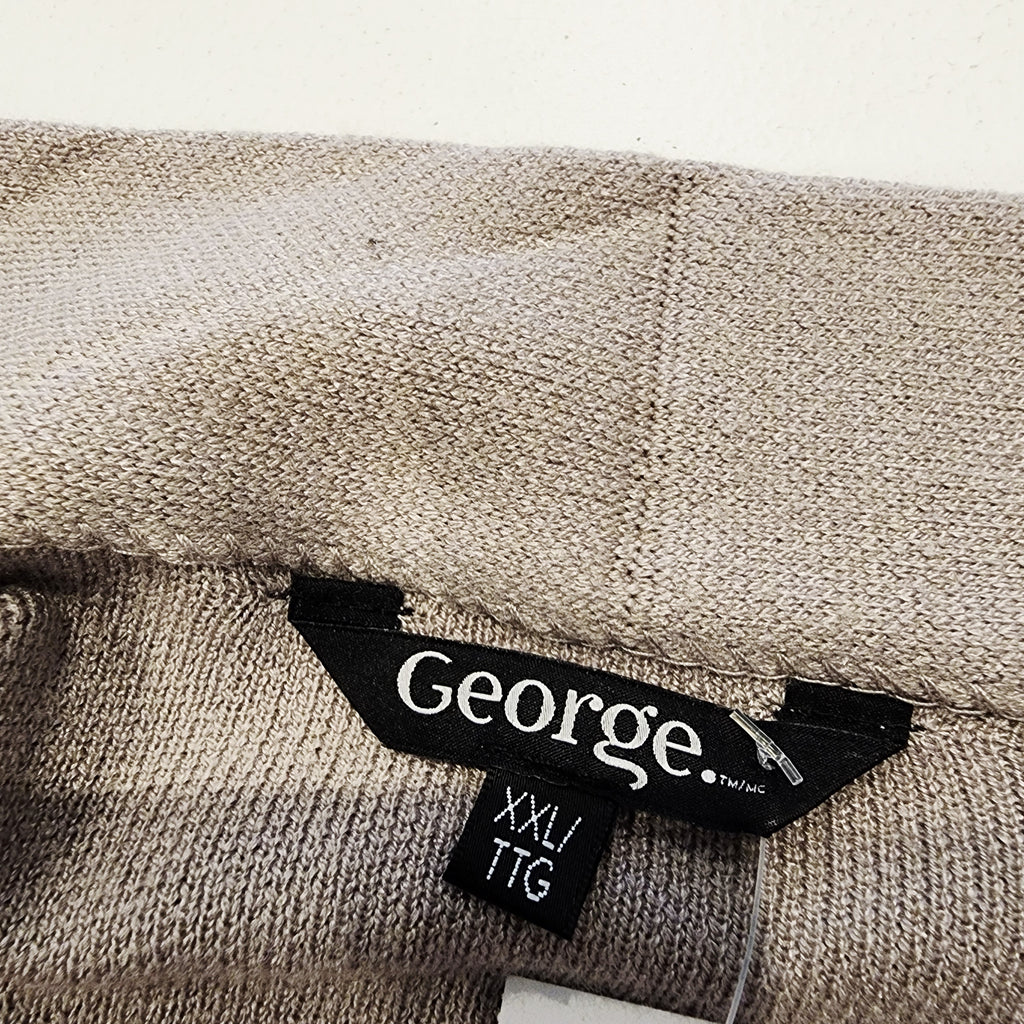 New Slate Gray 2XL Long Wrap Cardigan