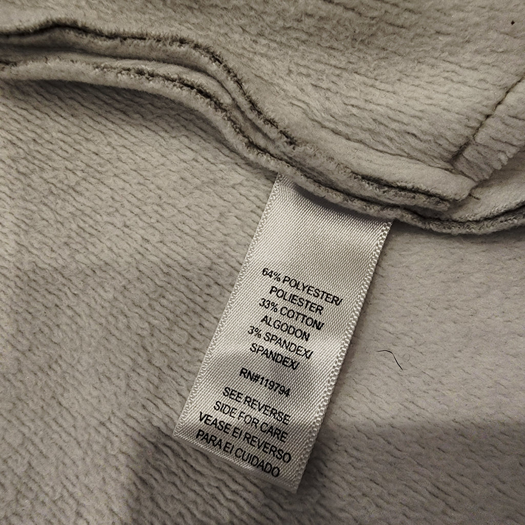 Energe Gray Sweatshirt Fabric XL Cardigan Wrap