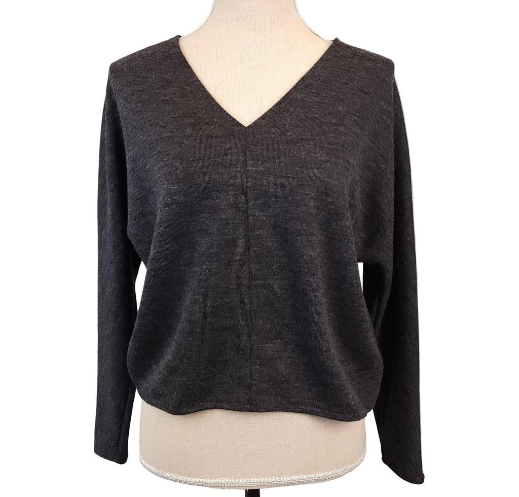 REITMANS V-Neck XS Dark Gray Sweater