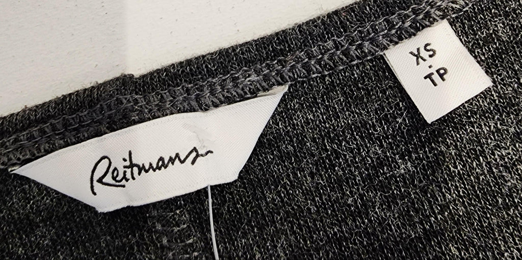 REITMANS V-Neck XS Dark Gray Sweater