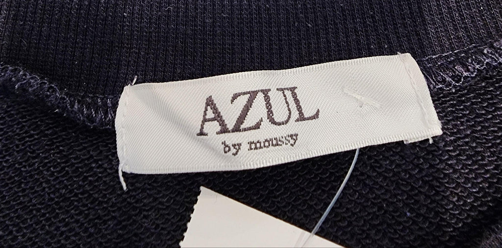 Lace Trim Deep Purple Crewneck Sweatshirt Sz Small