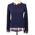 Sweater Shirt Combo XS Top Thermal Waffle Knit
