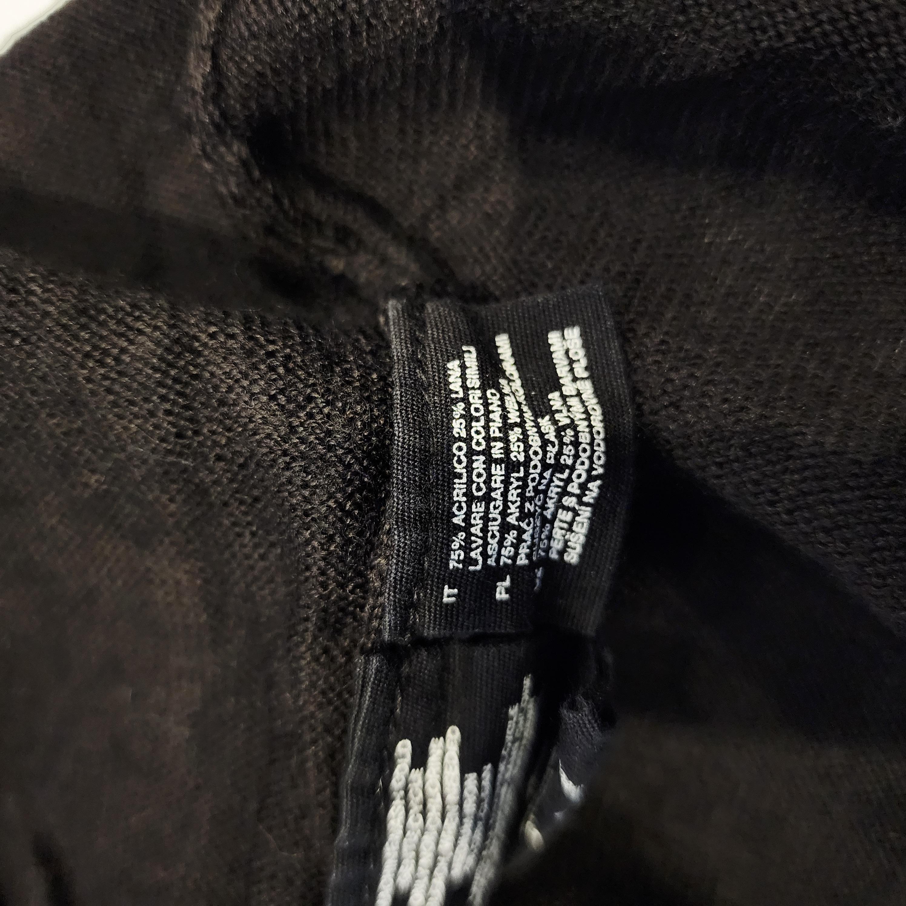 H&M Black Long Sleeved Sz Large Wrap Dress
