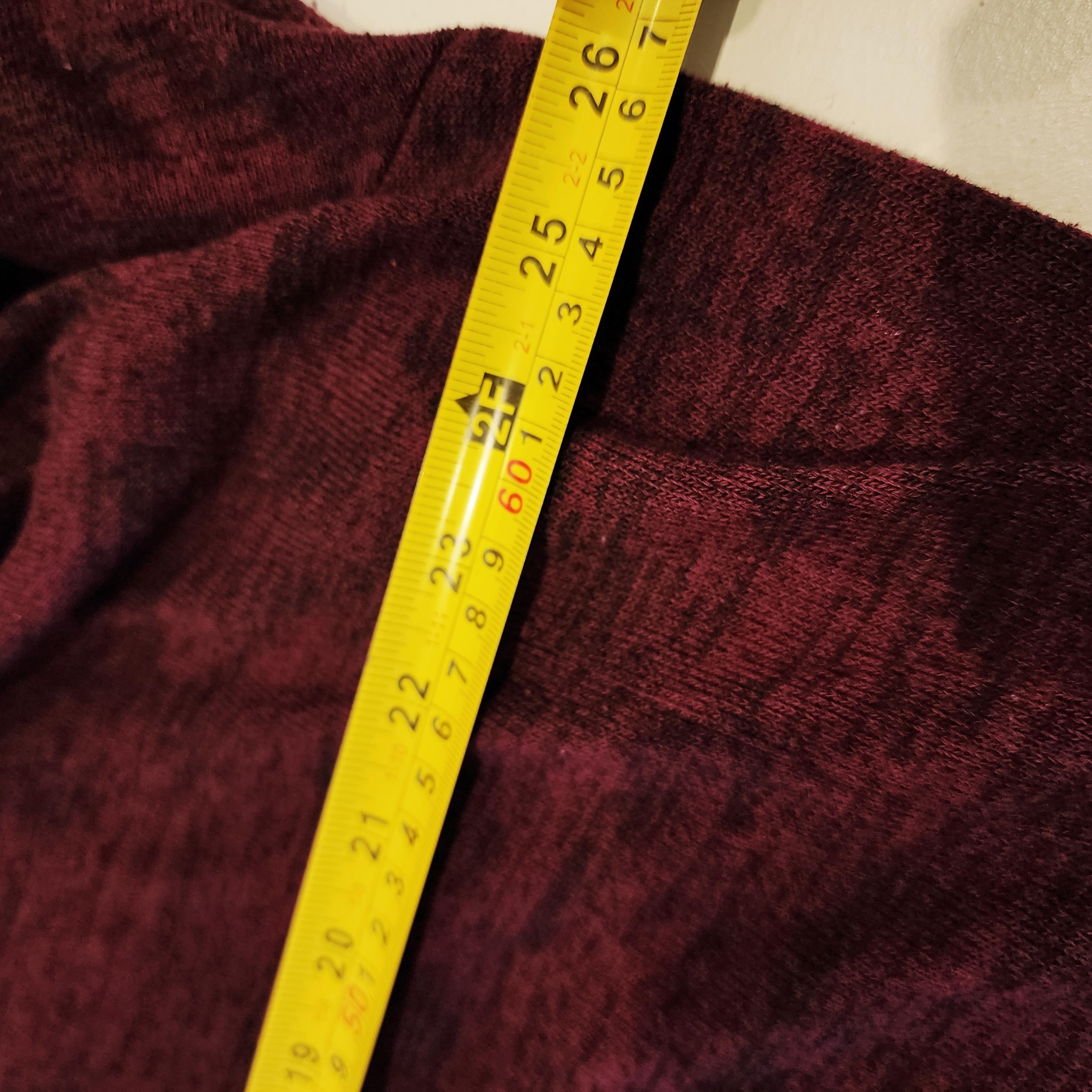 Purple 3XL Drawstring Cowl-Neck Purple Sweater