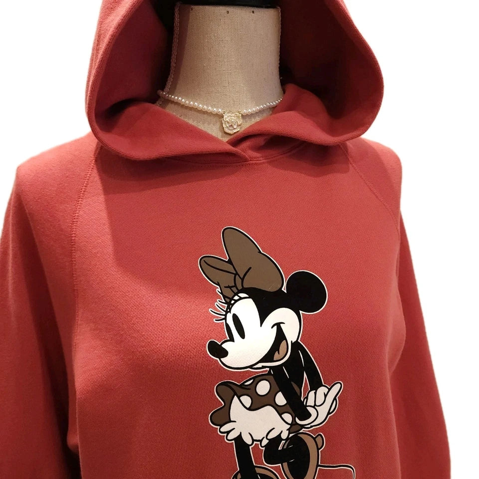 UNIQLO x DISNEY sz S Hoodie Dress Pink Minnie