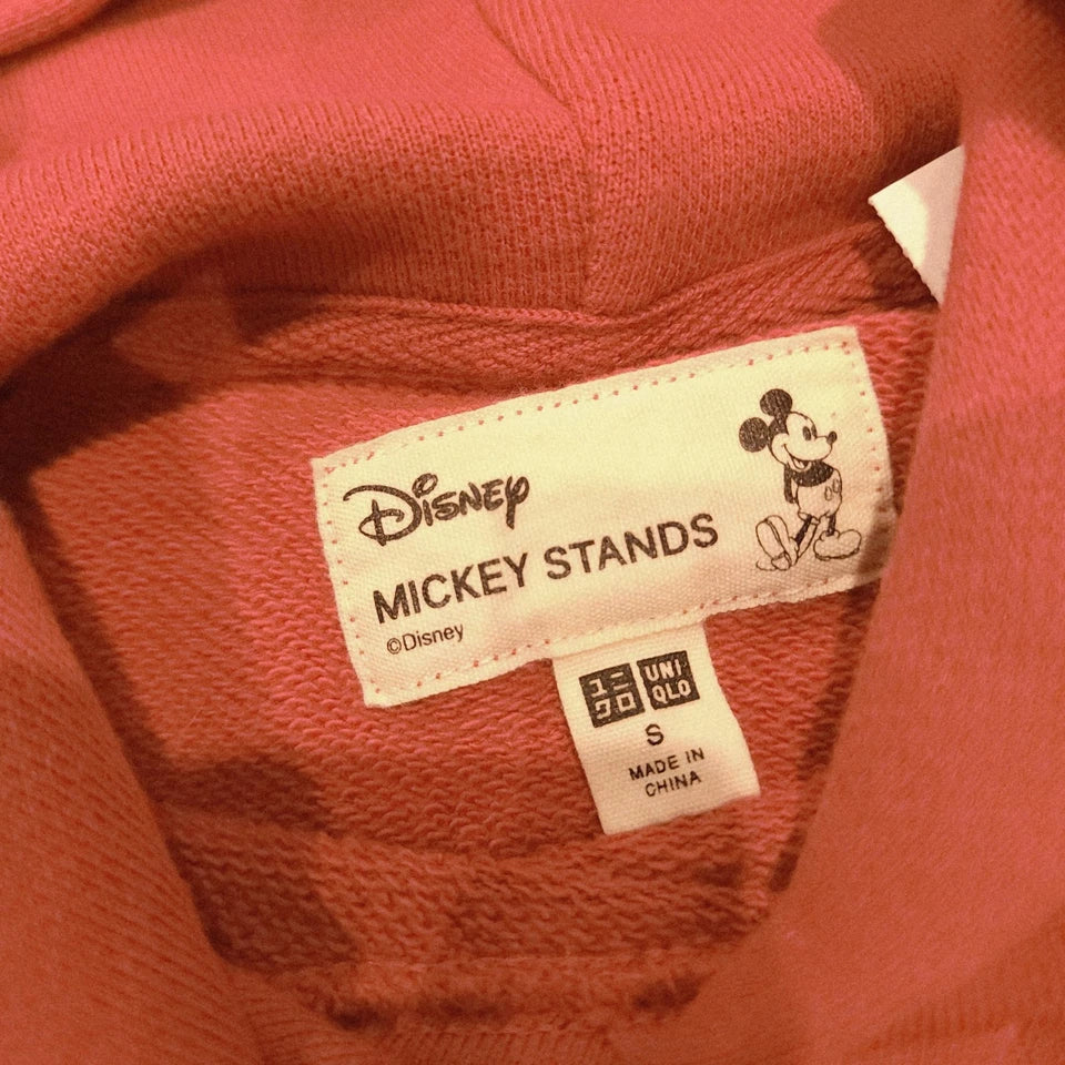 UNIQLO x DISNEY sz S Hoodie Dress Pink Minnie