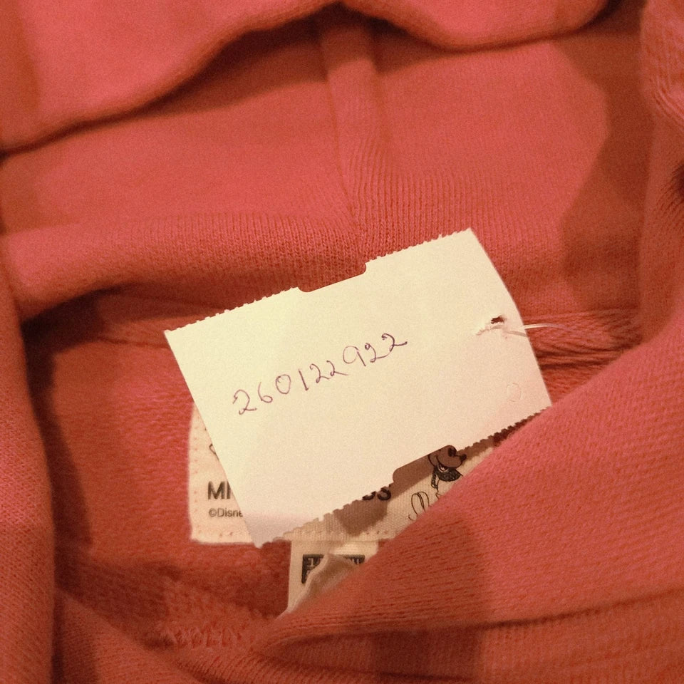UNIQLO x DISNEY sz S Hoodie Dress Pink Minnie