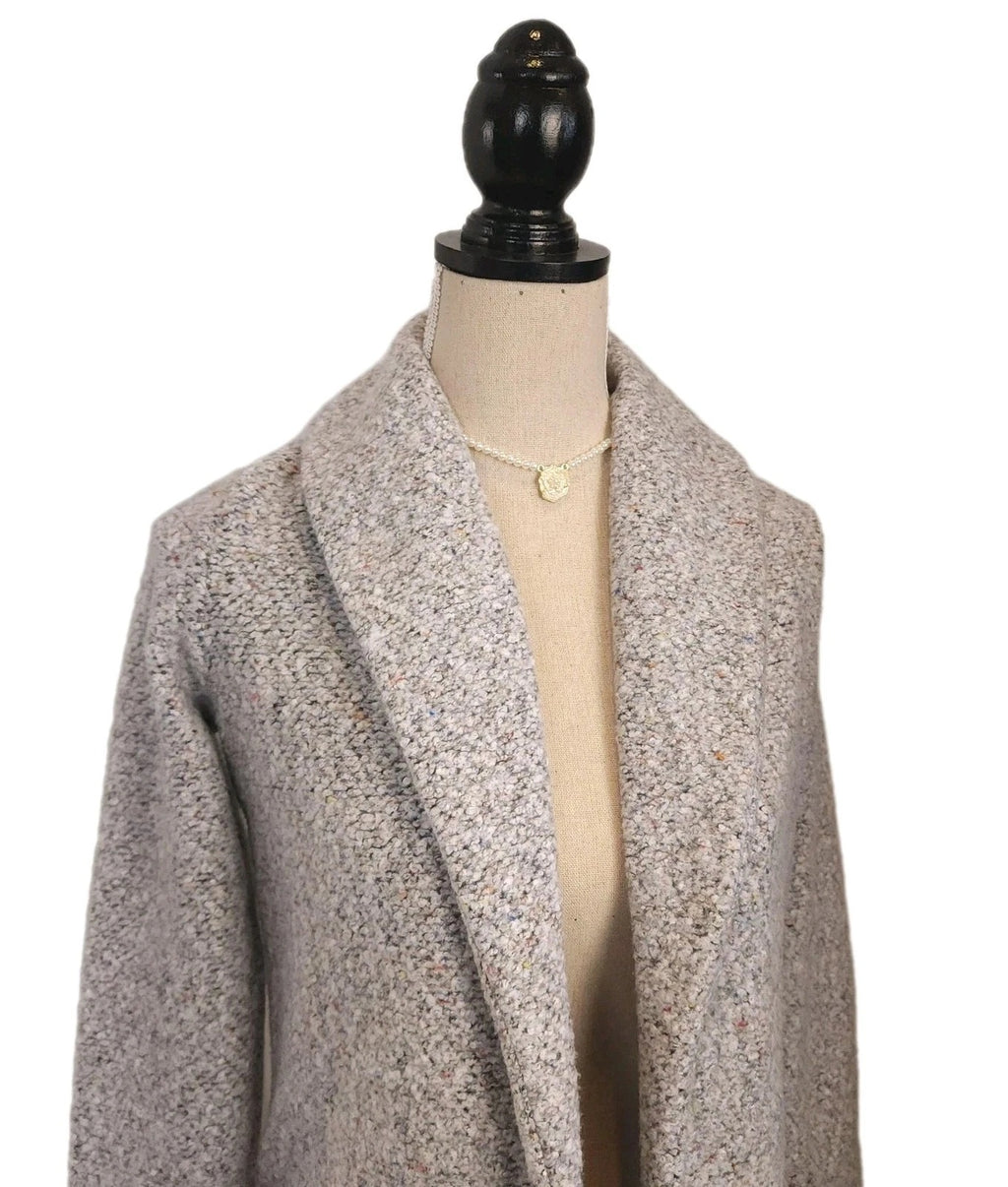 Reitmans Speckled Teddy Coat 2XS Gray