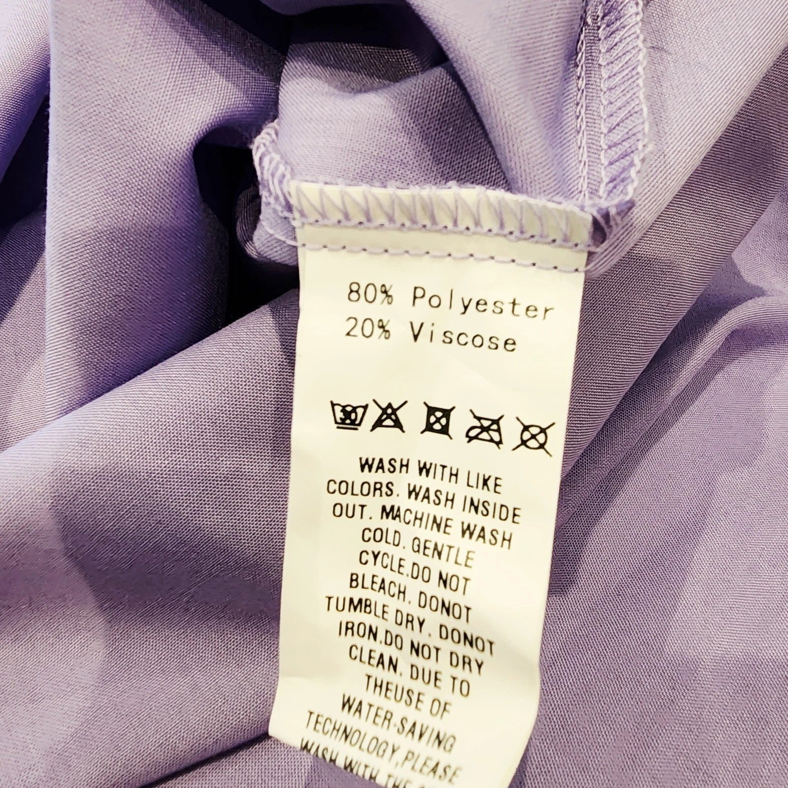 Sleeveless Lavendar Pants Suit Set Womens 2XL