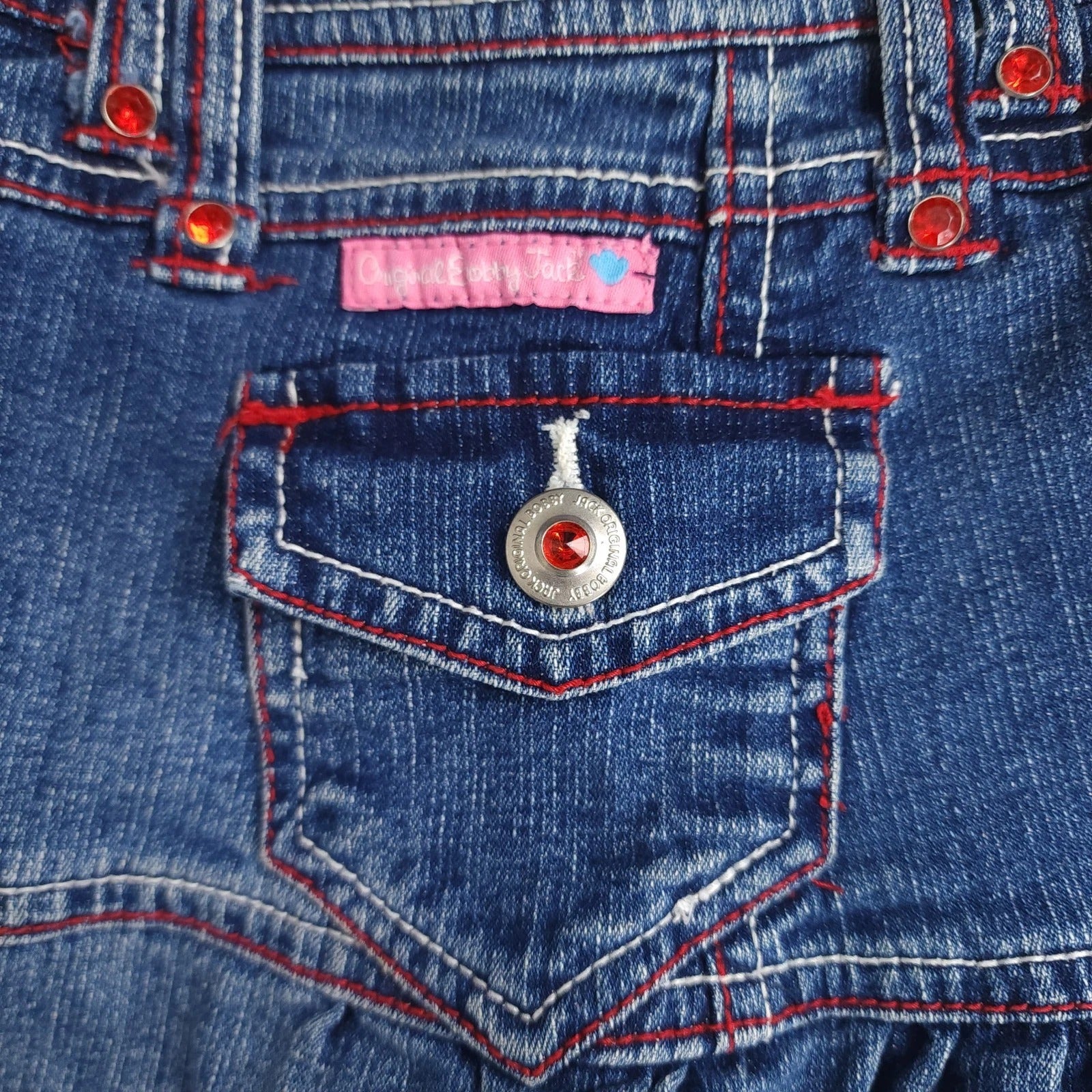 Y2K Bobby Jack Original Sz S Denim Mini Skirt