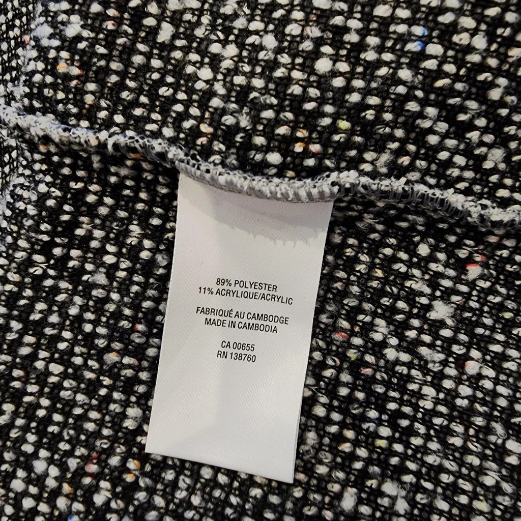 Reitmans Speckled Teddy Coat 2XS Gray