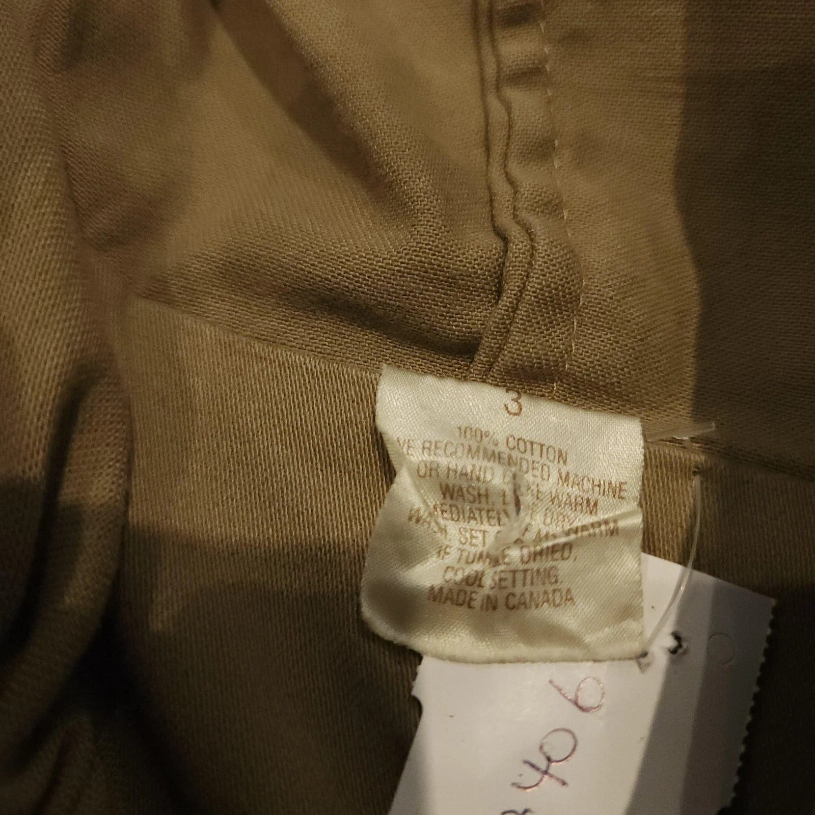 THE KETTLE CREEK CANVAS CO 3XL Army Green Vintage Anorak Hiking Jacket