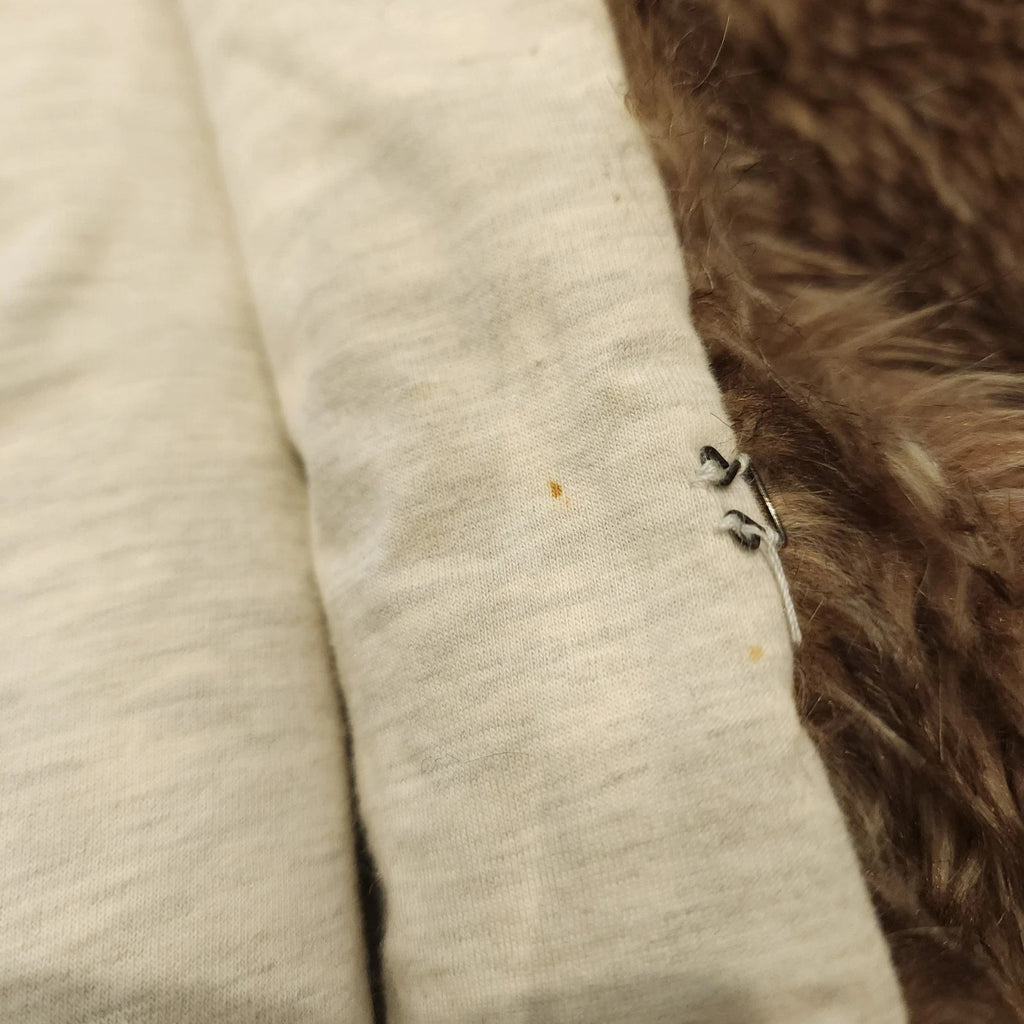 Seduction Sz S Brown Faux Fur Vest